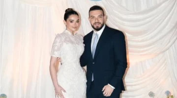 ملك زاهر تعلق لأول مرة على خطوبتها من شريف الليثي